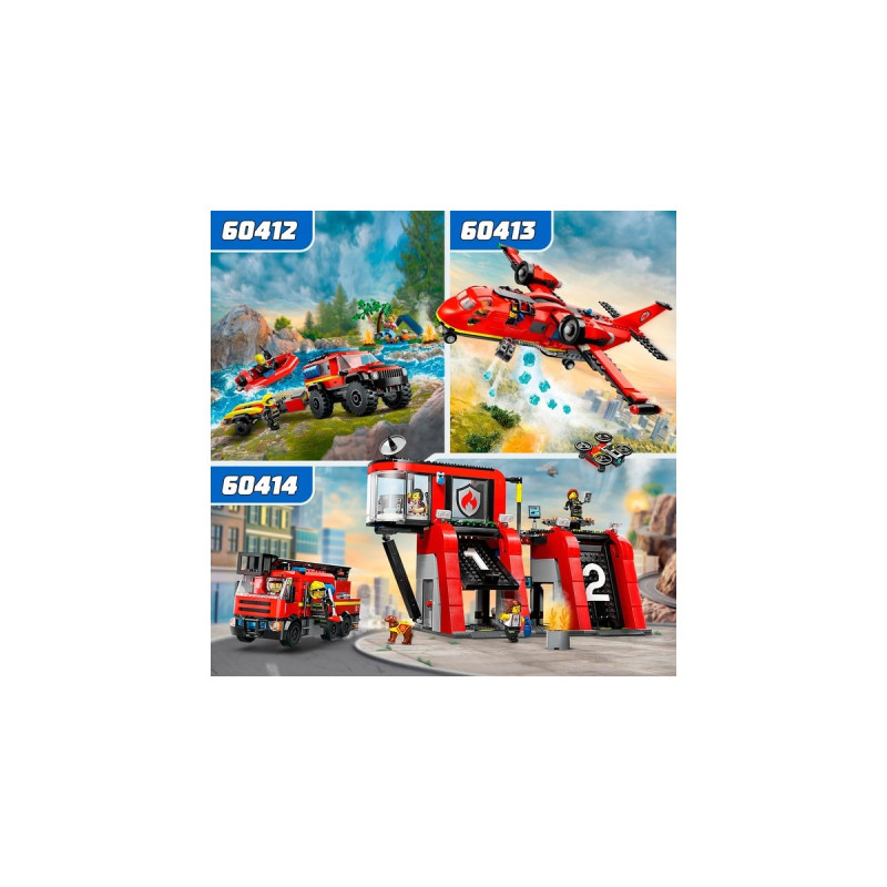 LEGO 60413 City Löschflugzeug, Konstruktionsspielzeug