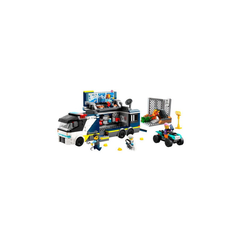 LEGO 60418 City Polizeitruck mit Labor, Konstruktionsspielzeug