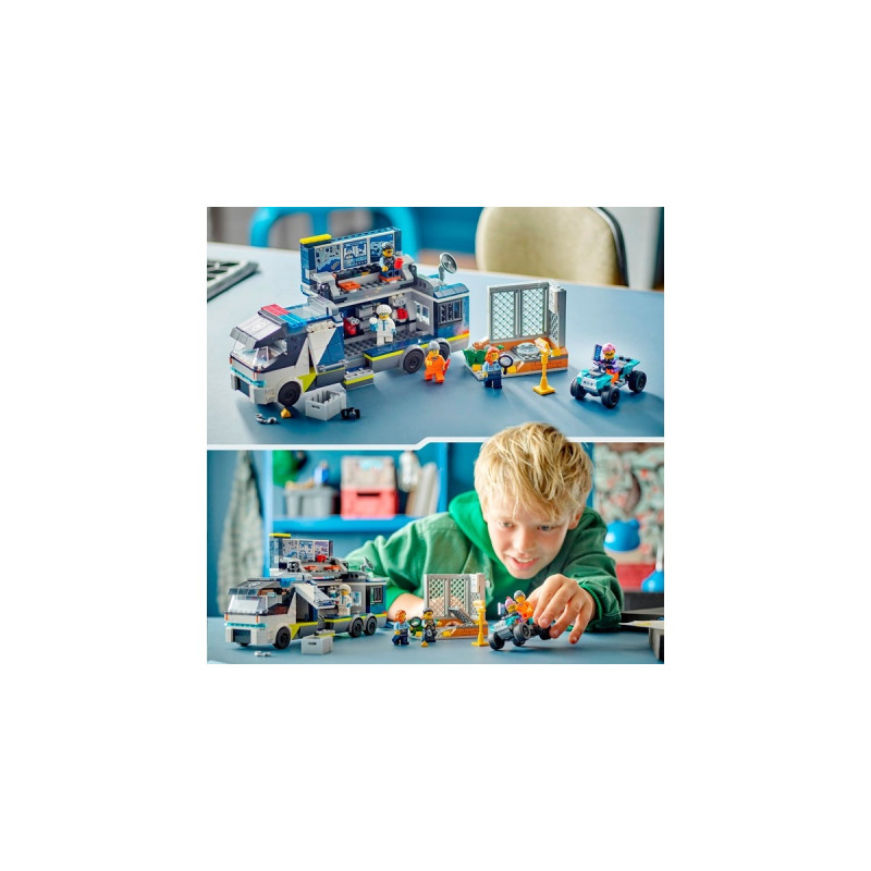 LEGO 60418 City Polizeitruck mit Labor, Konstruktionsspielzeug