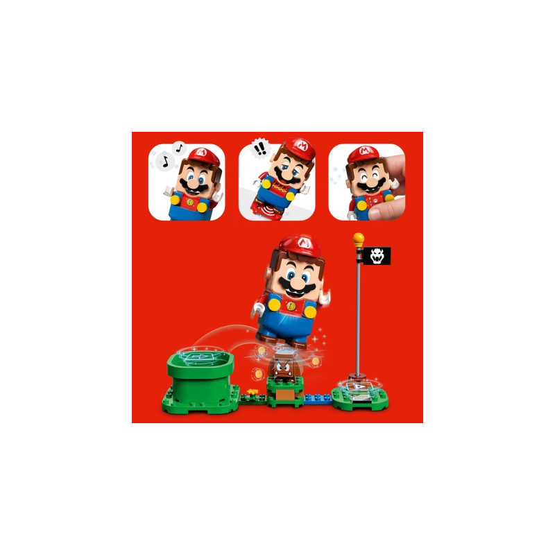 LEGO 71360 Super Mario Abenteuer mit Mario - Starterset, Konstruktionsspielzeug