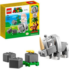 LEGO 71420 Super Mario Rambi das Rhino - Erweiterungssset, Konstruktionsspielzeug