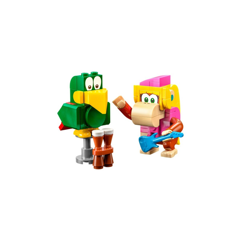 LEGO 71421 Super Mario Dixie Kongs Dschungel-Jam - Erweiterungsset, Konstruktionsspielzeug