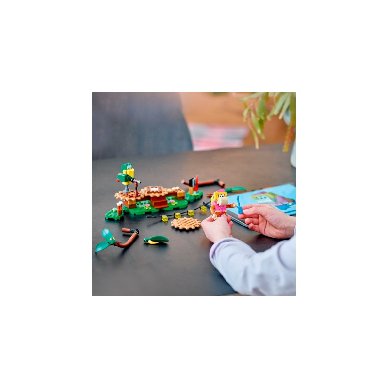 LEGO 71421 Super Mario Dixie Kongs Dschungel-Jam - Erweiterungsset, Konstruktionsspielzeug