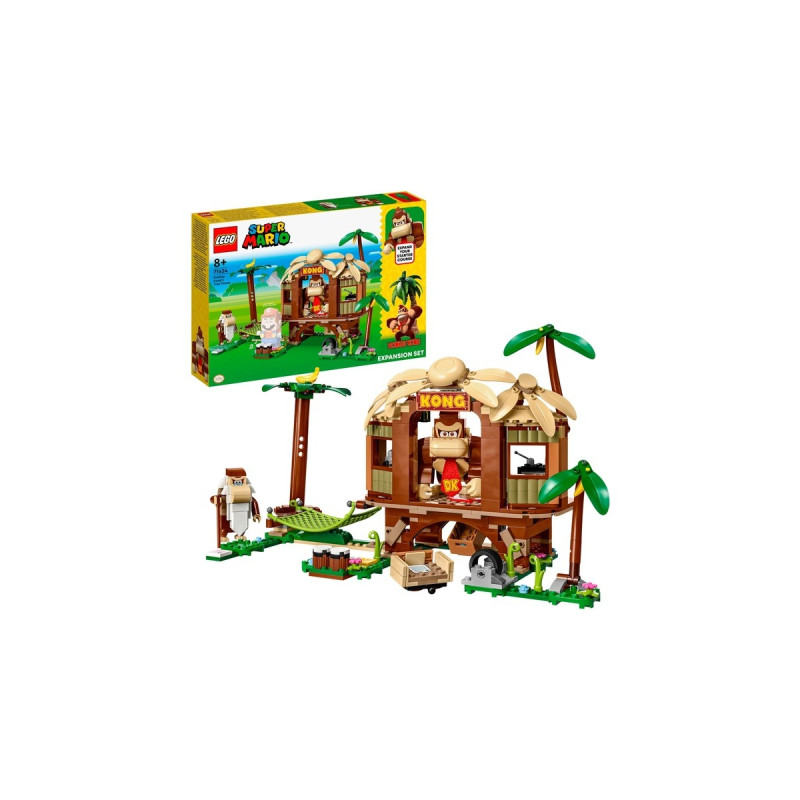 LEGO 71424 Super Mario Donkey Kongs Baumhaus - Erweiterungsset, Konstruktionsspielzeug