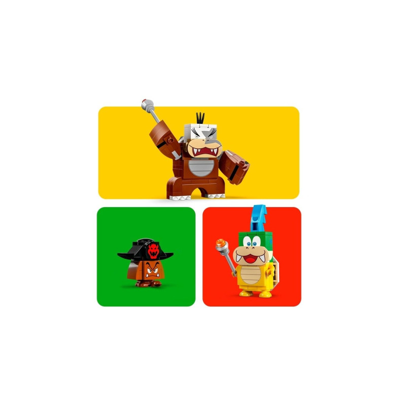 LEGO 71427 Super Mario Larry und Mortons Luftgaleeren - Erweiterungsset, Konstruktionsspielzeug