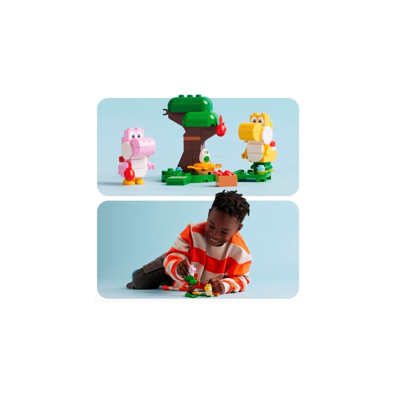 LEGO 71428 Super Mario Yoshis wilder Wald - Erweiterungsset, Konstruktionsspielzeug