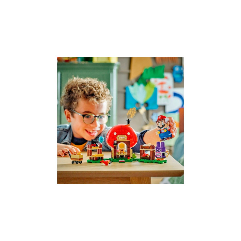 LEGO 71429 Super Mario Mopsie in Toads Laden - Erweiterungsset, Konstruktionsspielzeug
