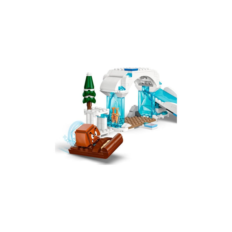 LEGO 71430 Super Mario Schneeabenteuer mit Familie Pinguin - Erweiterungsset, Konstruktionsspielzeug