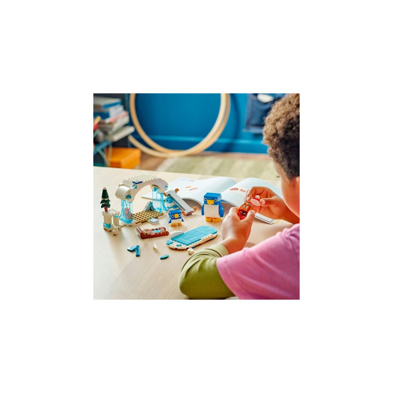 LEGO 71430 Super Mario Schneeabenteuer mit Familie Pinguin - Erweiterungsset, Konstruktionsspielzeug