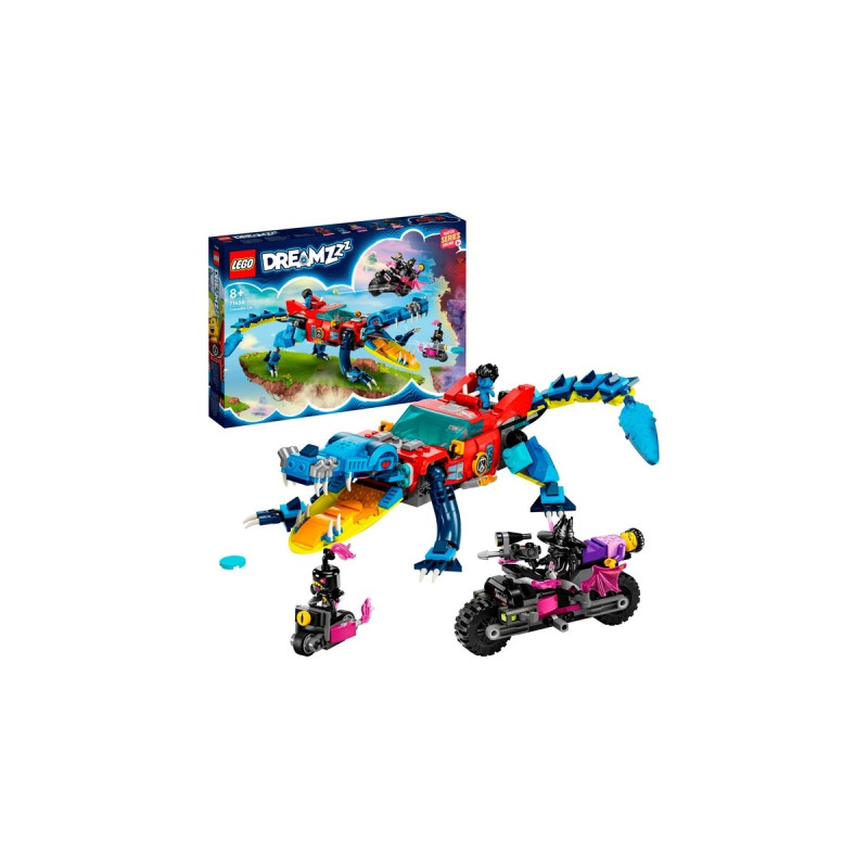 LEGO 71458 DREAMZzz Krokodilauto, Konstruktionsspielzeug