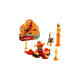 LEGO 71777 Ninjago Kais Drachenpower-Spinjitzu-Flip, Konstruktionsspielzeug