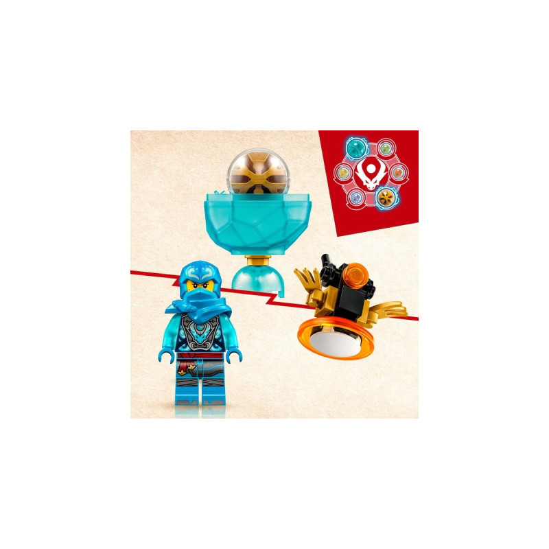 LEGO 71778 Ninjago Nyas Drachenpower-Spinjitzu-Drift, Konstruktionsspielzeug