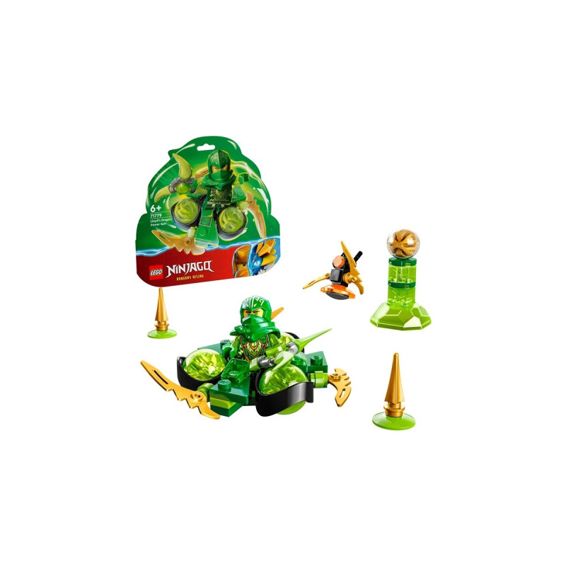 LEGO 71779 Ninjago Lloyds Drachenpower-Spinjitzu-Spin, Konstruktionsspielzeug