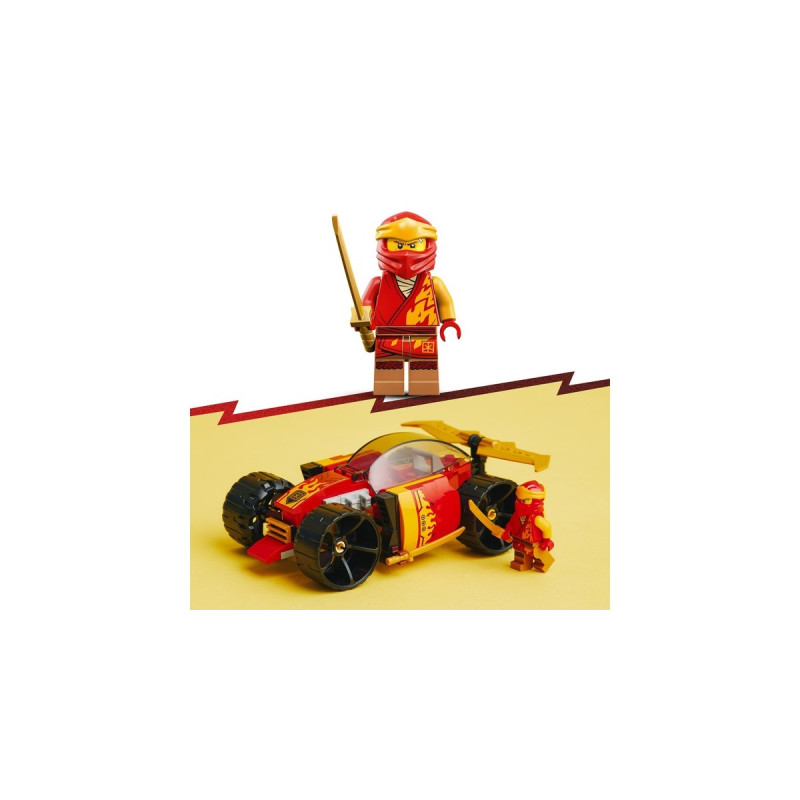 LEGO 71780 Ninjago Kais Ninja-Rennwagen EVO, Konstruktionsspielzeug