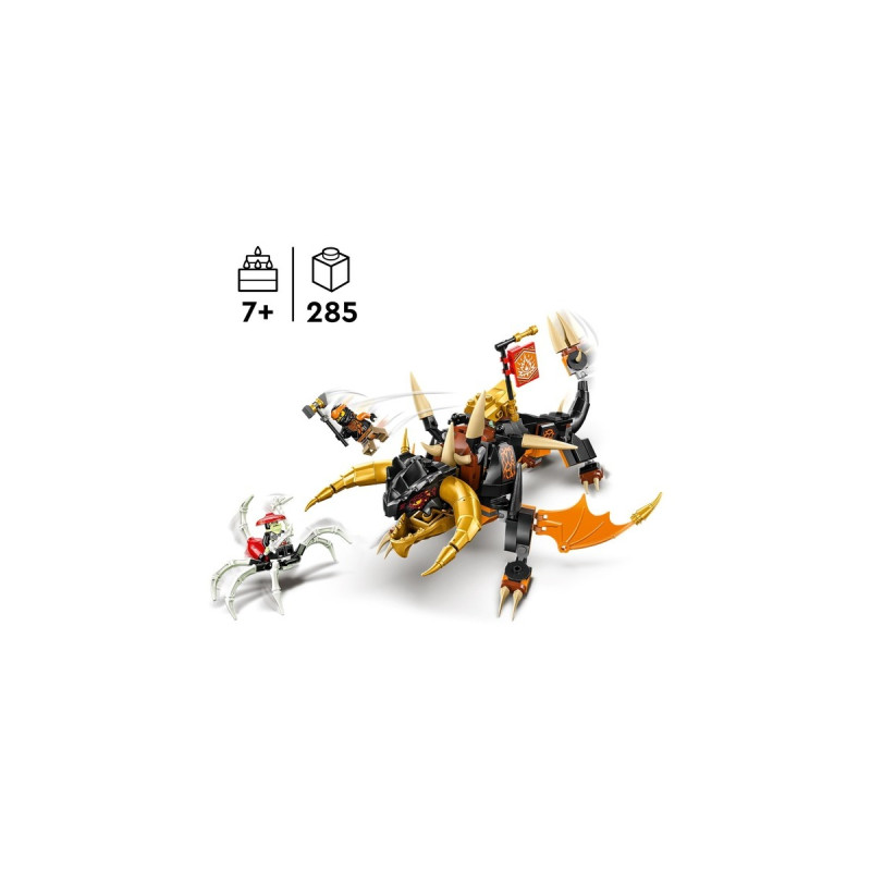 LEGO 71782 Ninjago Coles Erddrache EVO, Konstruktionsspielzeug