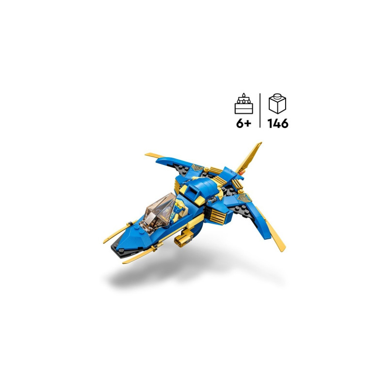 LEGO 71784 Ninjago Jays Donner-Jet EVO, Konstruktionsspielzeug