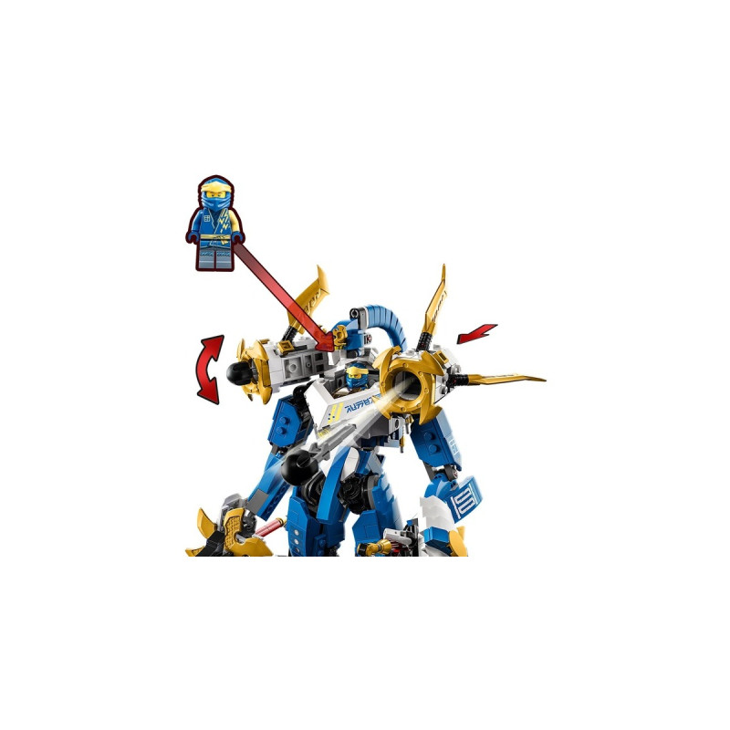 LEGO 71785 Ninjago Jays Titan-Mech, Konstruktionsspielzeug