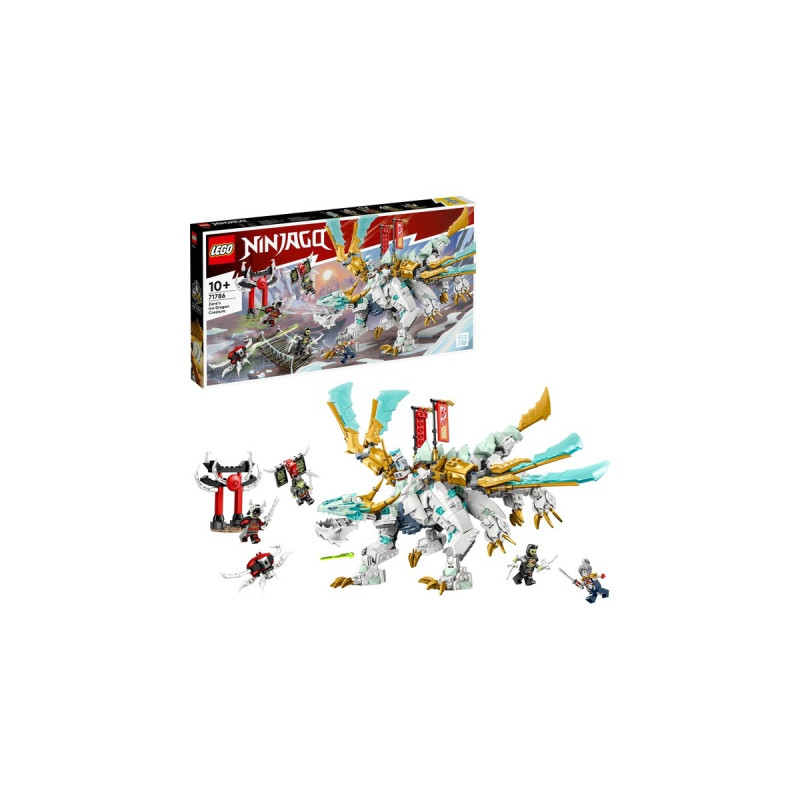 LEGO 71786 Ninjago Zanes Eisdrache, Konstruktionsspielzeug