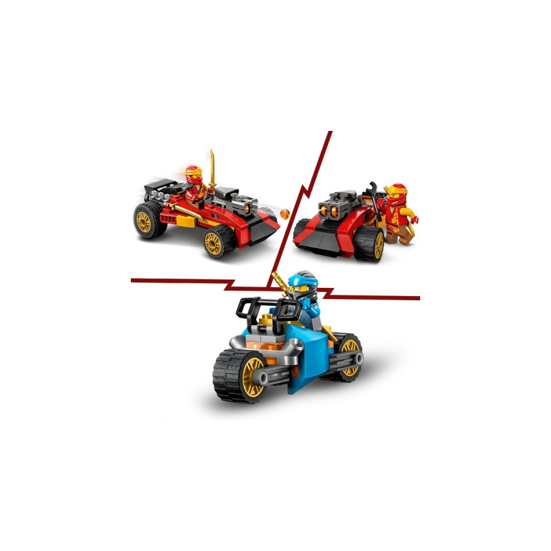 LEGO 71787 Ninjago Kreative Ninja Steinebox, Konstruktionsspielzeug