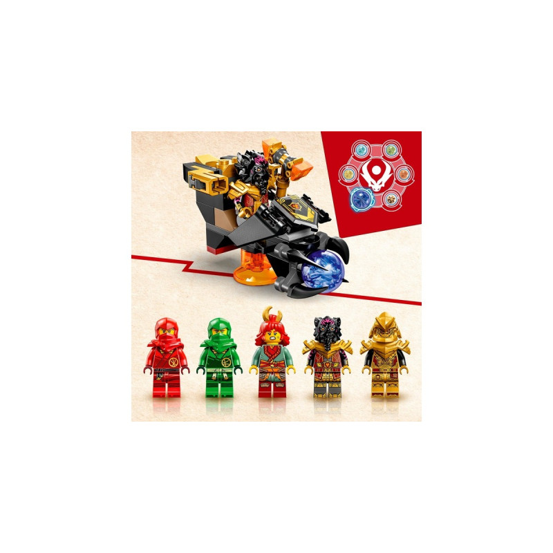 LEGO 71793 Ninjago Wyldfires Lavadrache, Konstruktionsspielzeug