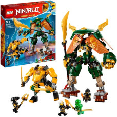 LEGO 71794 Ninjago Lloyds und Arins Training-Mechs, Konstruktionsspielzeug