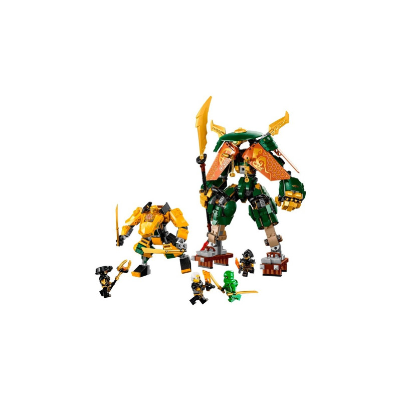 LEGO 71794 Ninjago Lloyds und Arins Training-Mechs, Konstruktionsspielzeug