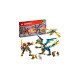 LEGO 71796 Ninjago Kaiserliches Mech-Duell gegen den Elementardrachen, Konstruktionsspielzeug