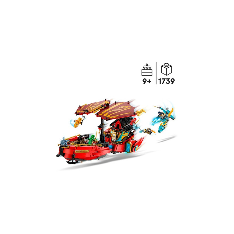 LEGO 71797 Ninjago Ninja-Flugsegler im Wettlauf mit der Zeit, Konstruktionsspielzeug