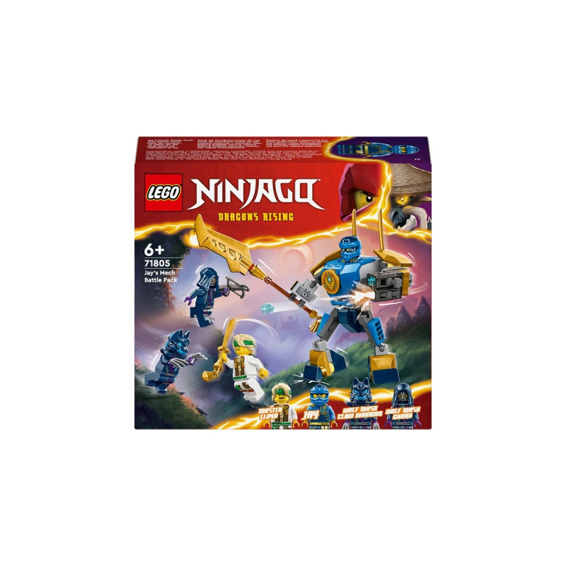 LEGO 71805 Ninjago Jays Battle Mech, Konstruktionsspielzeug