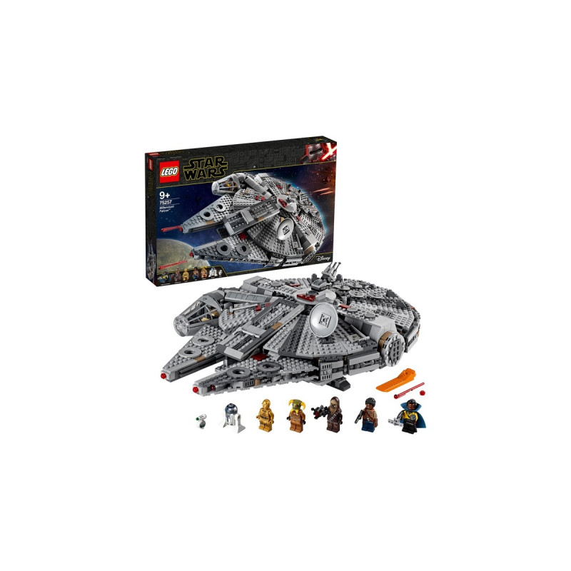 LEGO 75257 Star Wars Millennium Falcon, Konstruktionsspielzeug