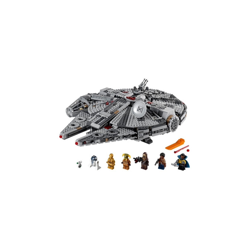LEGO 75257 Star Wars Millennium Falcon, Konstruktionsspielzeug