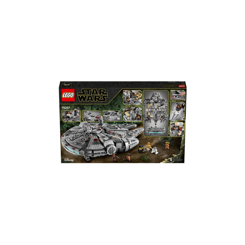 LEGO 75257 Star Wars Millennium Falcon, Konstruktionsspielzeug