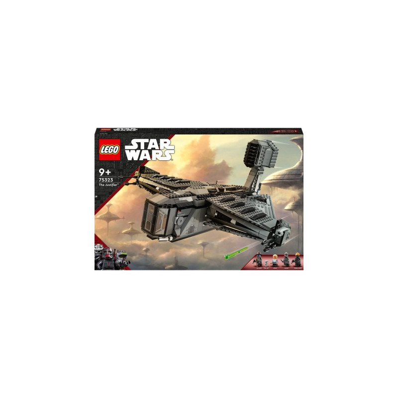 LEGO 75323 Star Wars Die Justifier, Konstruktionsspielzeug(Sternenschiff mit Cad Bane Minifigur und Droide Todo 360, The Bad Batch Set)