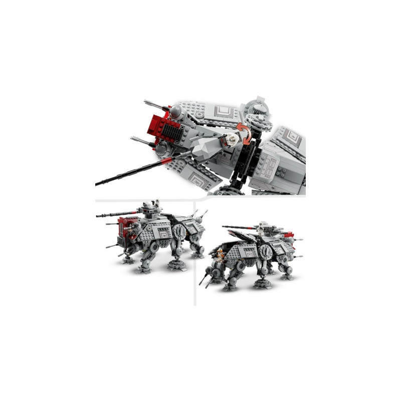 LEGO 75337 Star Wars AT-TE Walker, Konstruktionsspielzeug(Die Rache der Sith-Set mit Minifiguren)