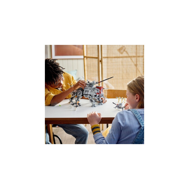 LEGO 75337 Star Wars AT-TE Walker, Konstruktionsspielzeug(Die Rache der Sith-Set mit Minifiguren)