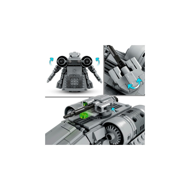LEGO 75338 Star Wars Überfall auf Ferrix, Konstruktionsspielzeug(Andor Set, mit Mobilem Tac-Pod, Speeder Bike und 3 Minifiguren, Outlet)