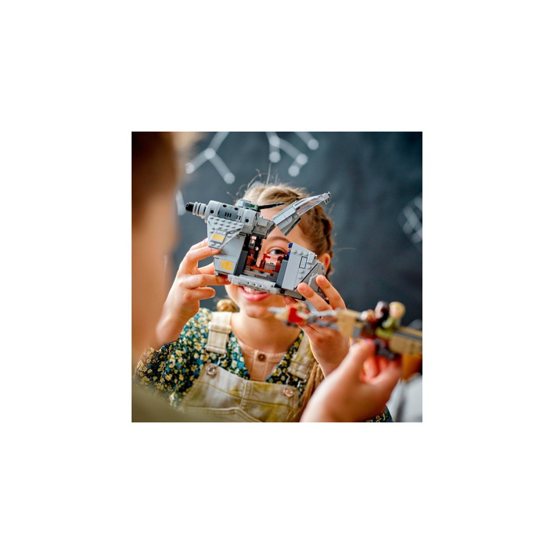 LEGO 75338 Star Wars Überfall auf Ferrix, Konstruktionsspielzeug(Andor Set, mit Mobilem Tac-Pod, Speeder Bike und 3 Minifiguren, Outlet)