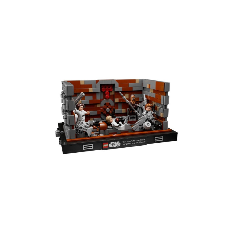 LEGO 75339 Star Wars Müllpresse im Todesstern – Diorama, Konstruktionsspielzeug