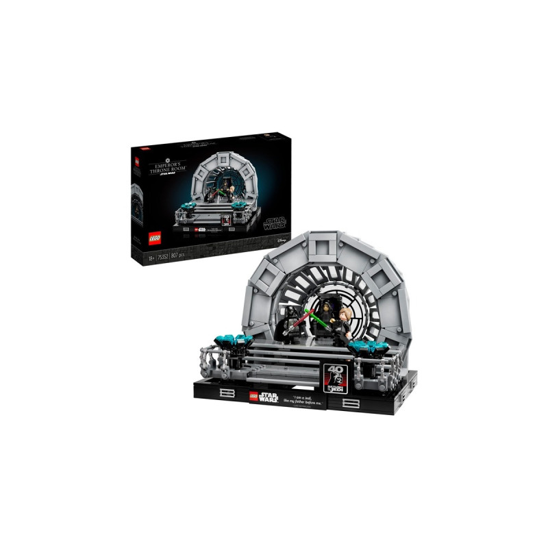 LEGO 75352 Star Wars Thronsaal des Imperators - Diorama, Konstruktionsspielzeug