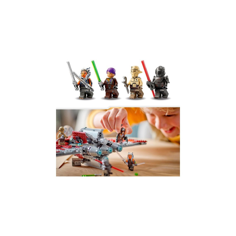 LEGO 75362 Star Wars Ahsoka Tanos T-6 Jedi Shuttle, Konstruktionsspielzeug