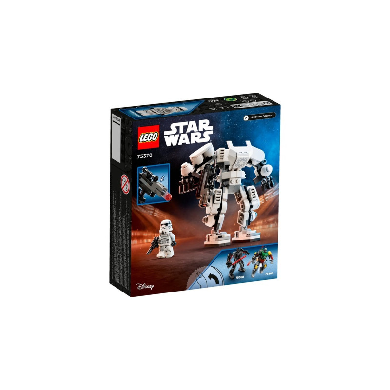 LEGO 75370 Star Wars Sturmtruppler Mech, Konstruktionsspielzeug