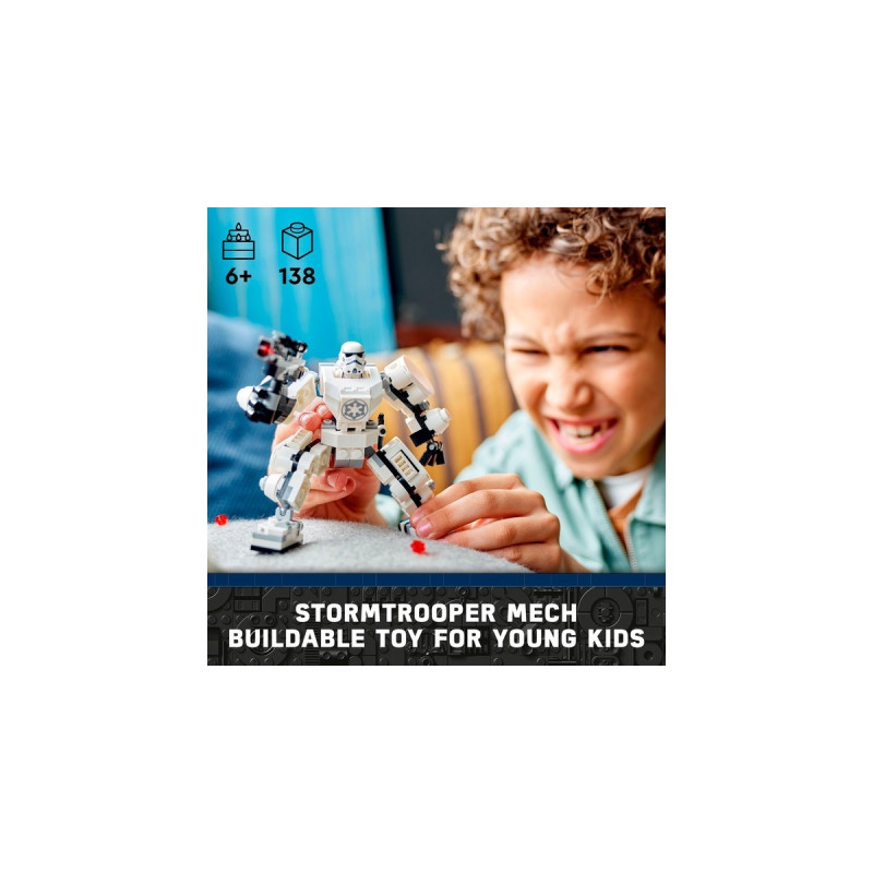 LEGO 75370 Star Wars Sturmtruppler Mech, Konstruktionsspielzeug