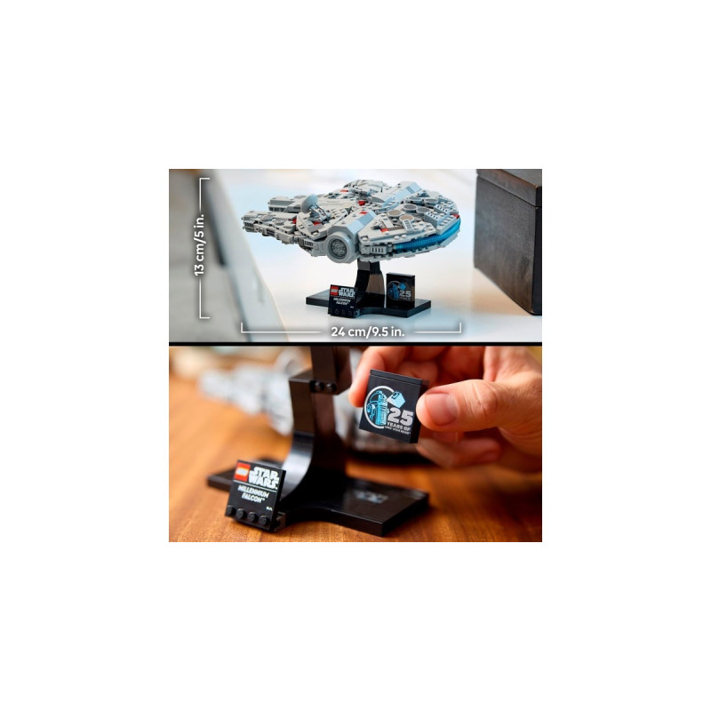 LEGO 75375 Star Wars Millennium Falcon, Konstruktionsspielzeug