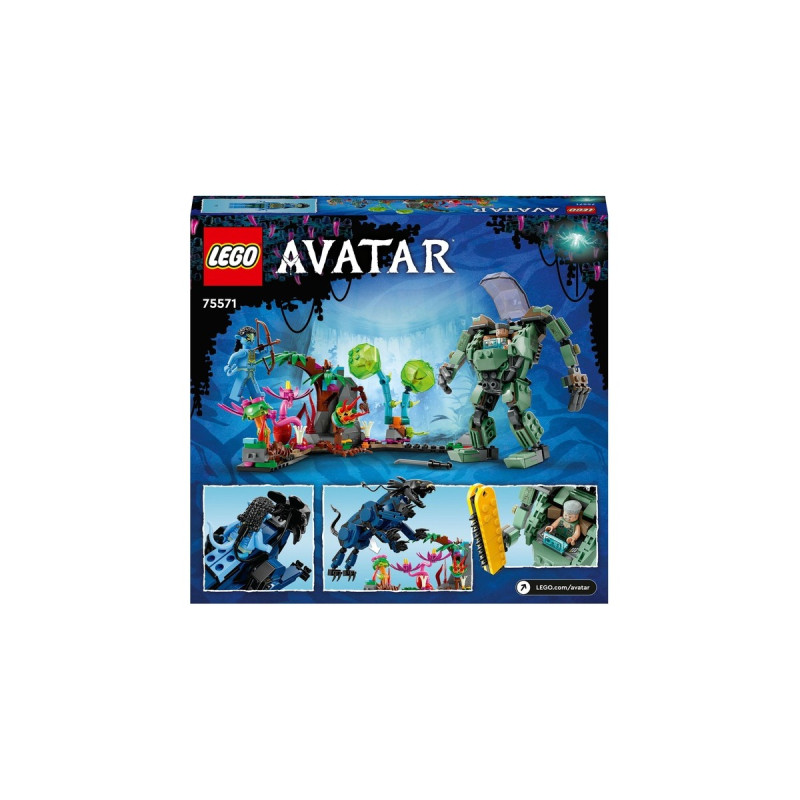 LEGO 75571 Avatar Neytiri und Thanator vs. Quaritch im MPA, Konstruktionsspielzeug