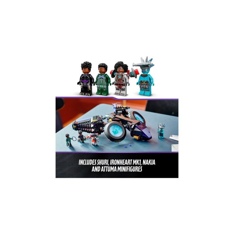 LEGO 76211 Marvel Super Heroes Shuris Sonnenvogel, Konstruktionsspielzeug