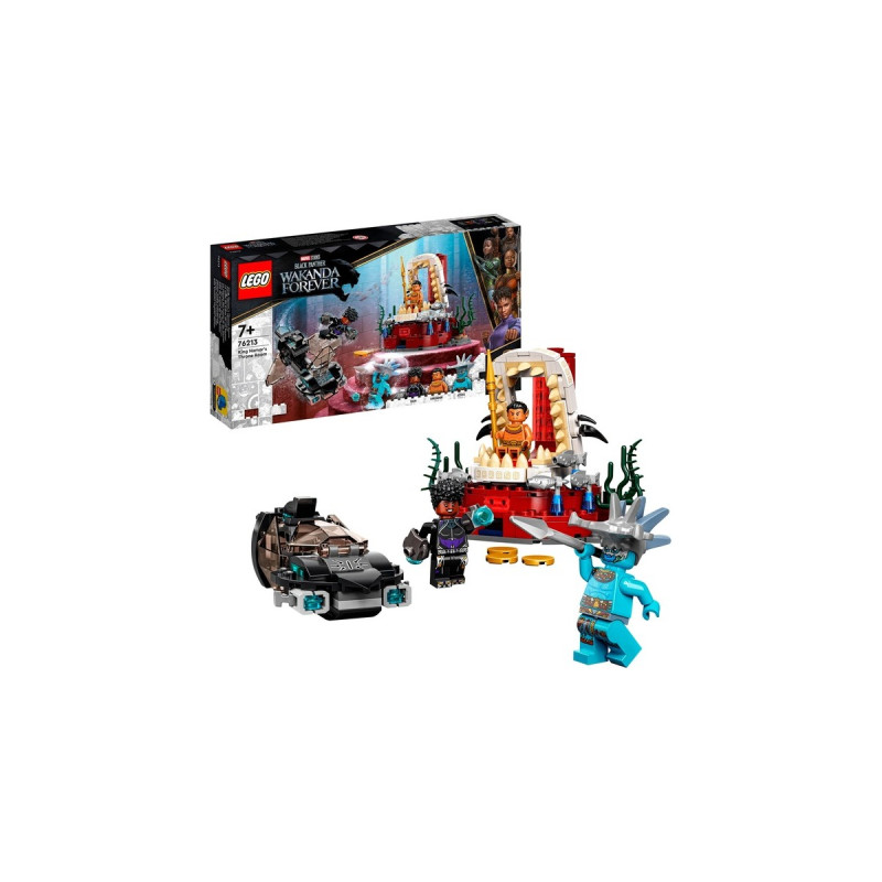 LEGO 76213 Marvel Super Heroes König Namors Thronsaal, Konstruktionsspielzeug