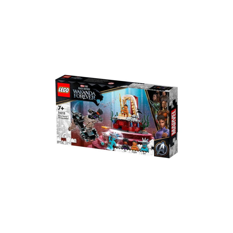 LEGO 76213 Marvel Super Heroes König Namors Thronsaal, Konstruktionsspielzeug