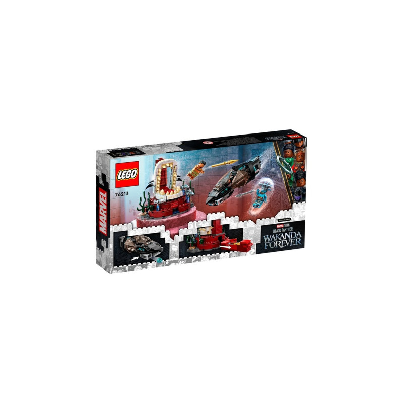LEGO 76213 Marvel Super Heroes König Namors Thronsaal, Konstruktionsspielzeug