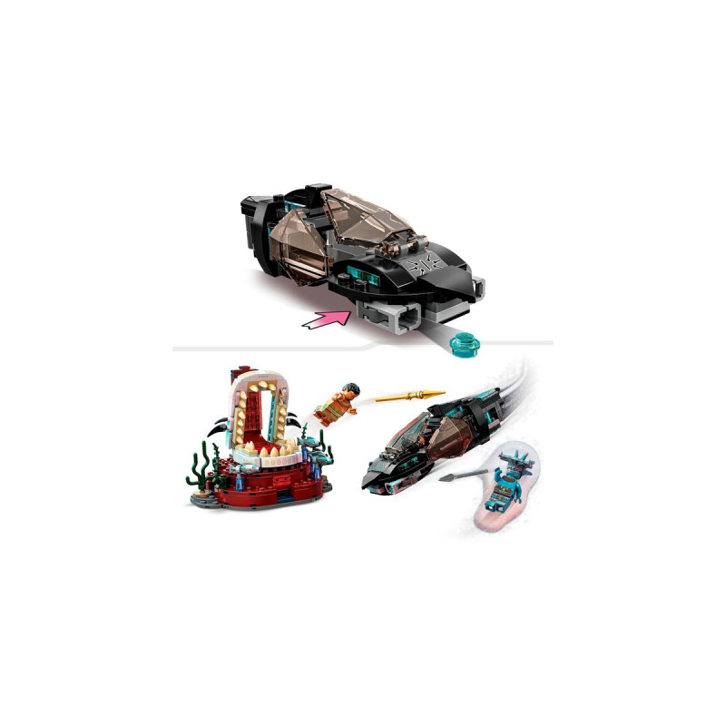 LEGO 76213 Marvel Super Heroes König Namors Thronsaal, Konstruktionsspielzeug