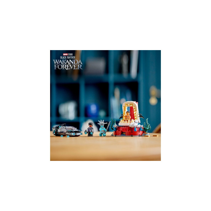 LEGO 76213 Marvel Super Heroes König Namors Thronsaal, Konstruktionsspielzeug